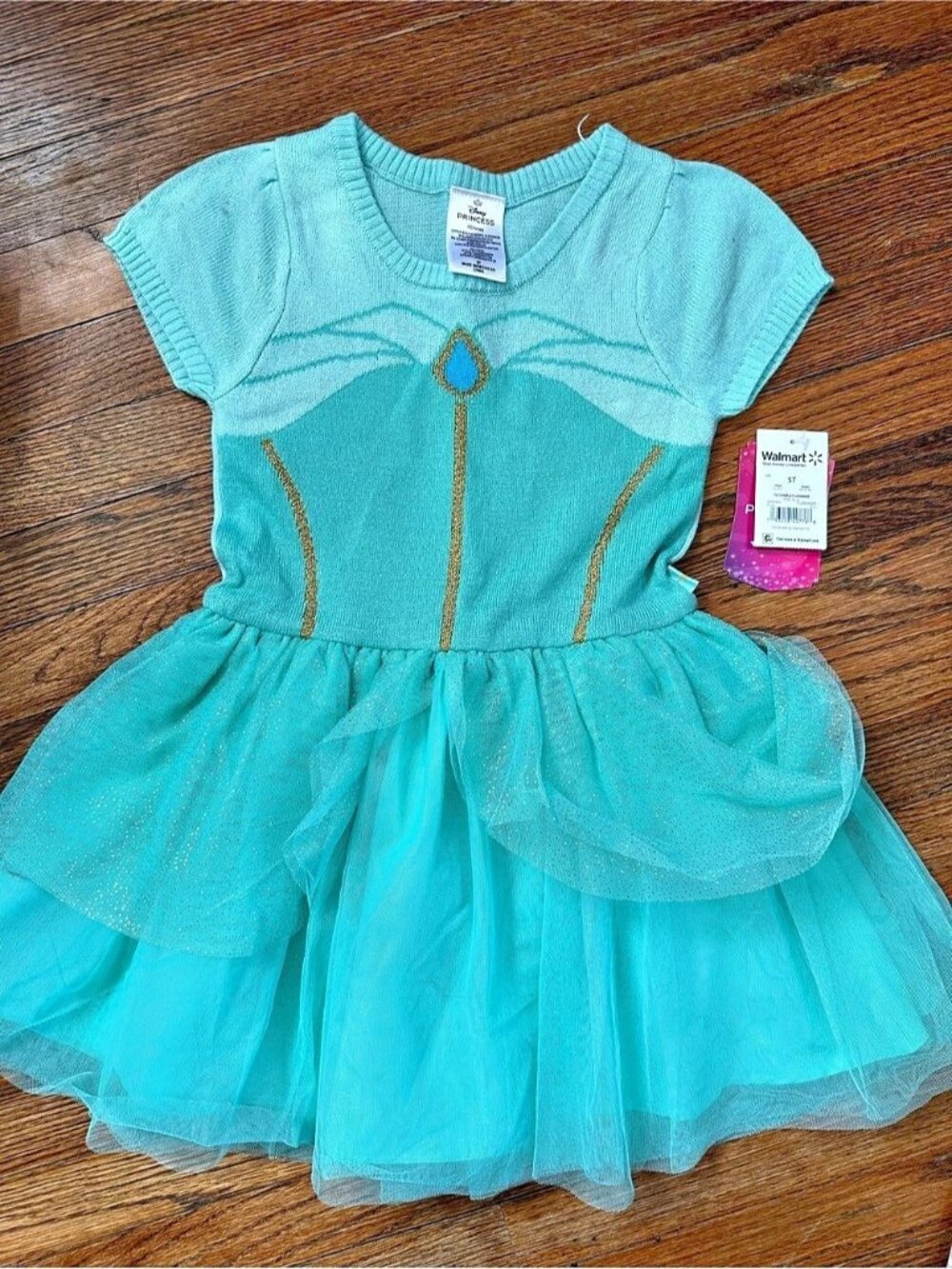 Toddler Princess Jasmine Cosplay Dress. NWT.